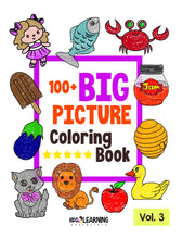 Load image into Gallery viewer, 100+ Big Picture Coloring Book Volume 3 Digital
