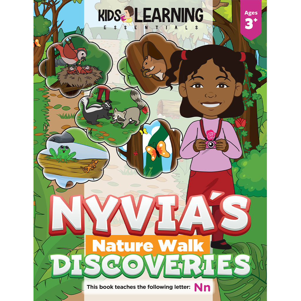 Nyvia's Nature Walk Discoveries Story + Workbook