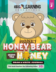 Honey Bear Hides The Honey Draw & Write Journal