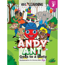 Load image into Gallery viewer, Andy Ant Goes To A Party Story + Workbook