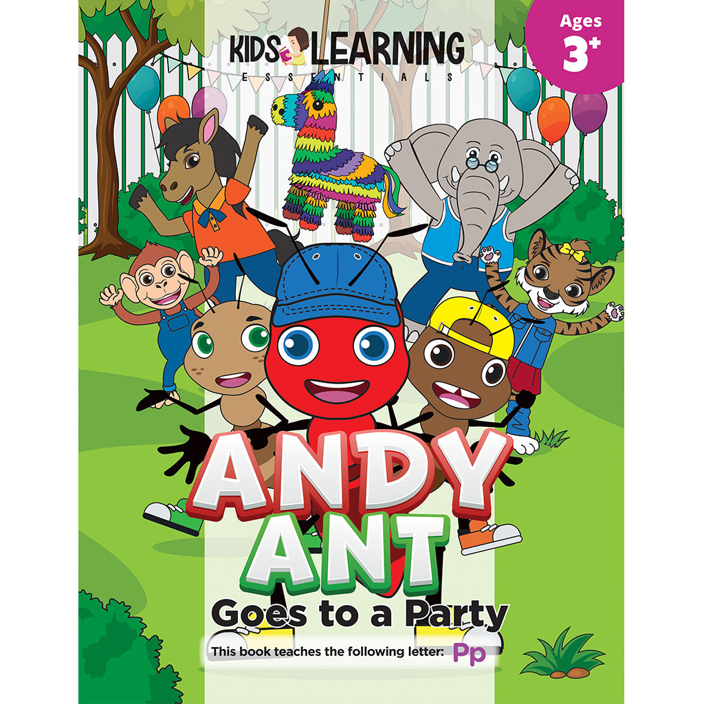 Andy Ant Goes To A Party Story + Workbook