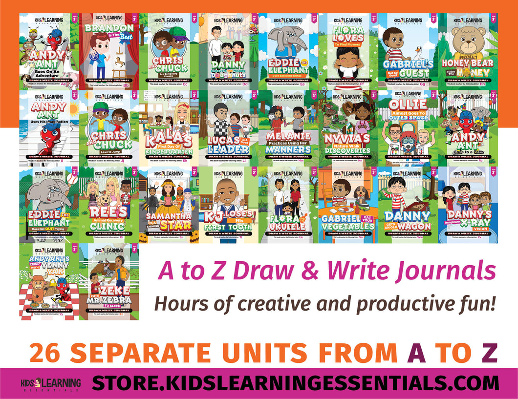 Preschool Curriculum Addon - Draw And Write Journals