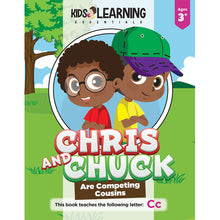 Load image into Gallery viewer, Chris And Chuck Are Competing Cousins Story + Workbook