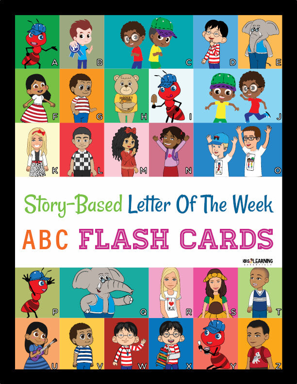 Alphabet Flashcard Bundle - Oversized ABC Cards