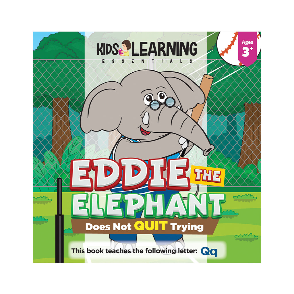 Eddie The Elephant Does Not Quit Trying Hardcover