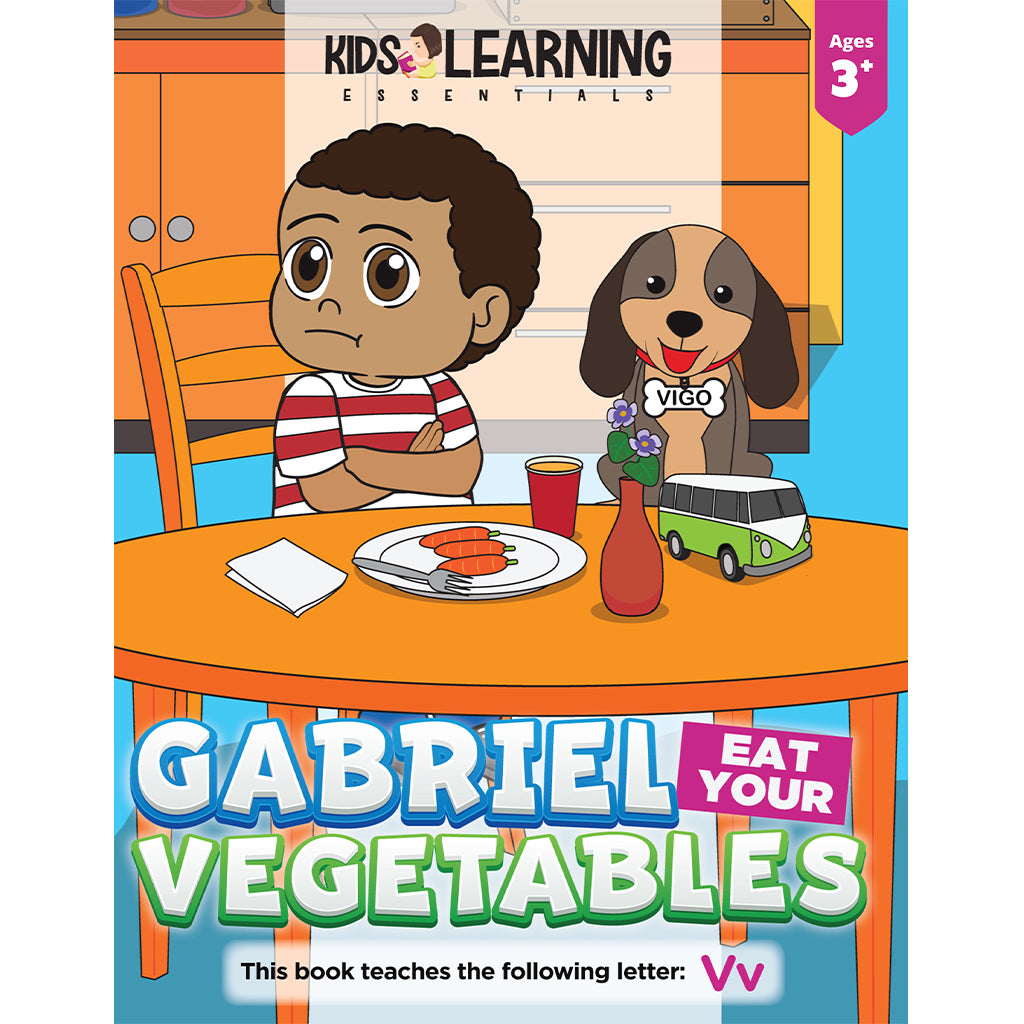 Gabriel Eat Your Vegetables Story + Workbook