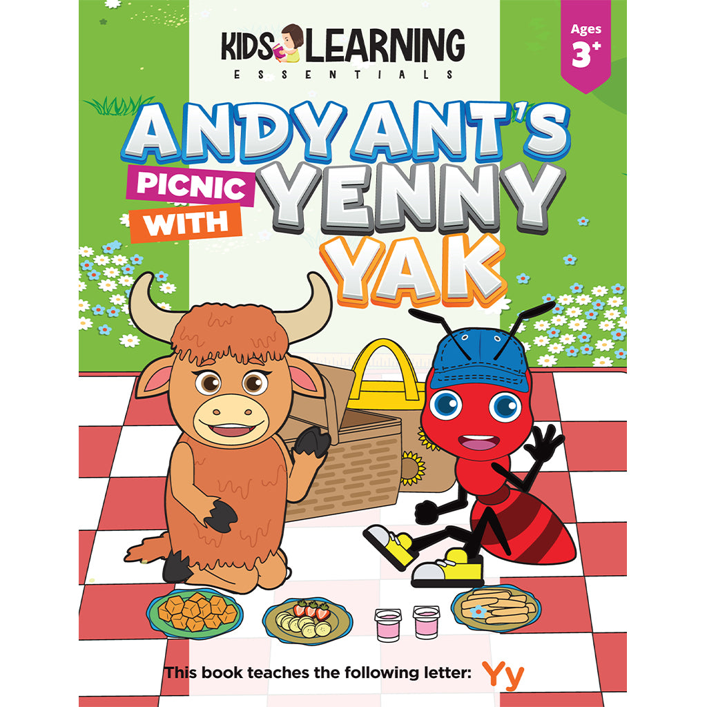 Andy Ant's Picnic With Yenny Yak Story + Workbook