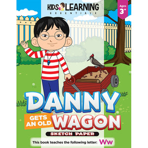Danny Gets An Old Wagon Sketch Paper