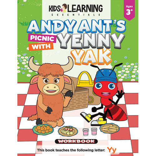 Andy Ant's Picnic With Yenny Yak Workbook