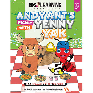 Andy Ant's Picnic With Yenny Yak Handwriting Paper