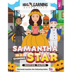 Samantha Is A Shining Star Sketch Paper