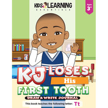 Load image into Gallery viewer, KJ Loses His First Tooth Draw &amp; Write Journal