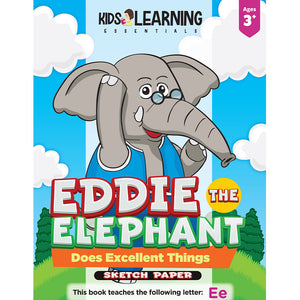 Eddie The Elephant Does Excellent Things Sketch Paper
