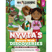 Load image into Gallery viewer, Nyvia&#39;s Nature Walk Discoveries Draw &amp; Write Journal