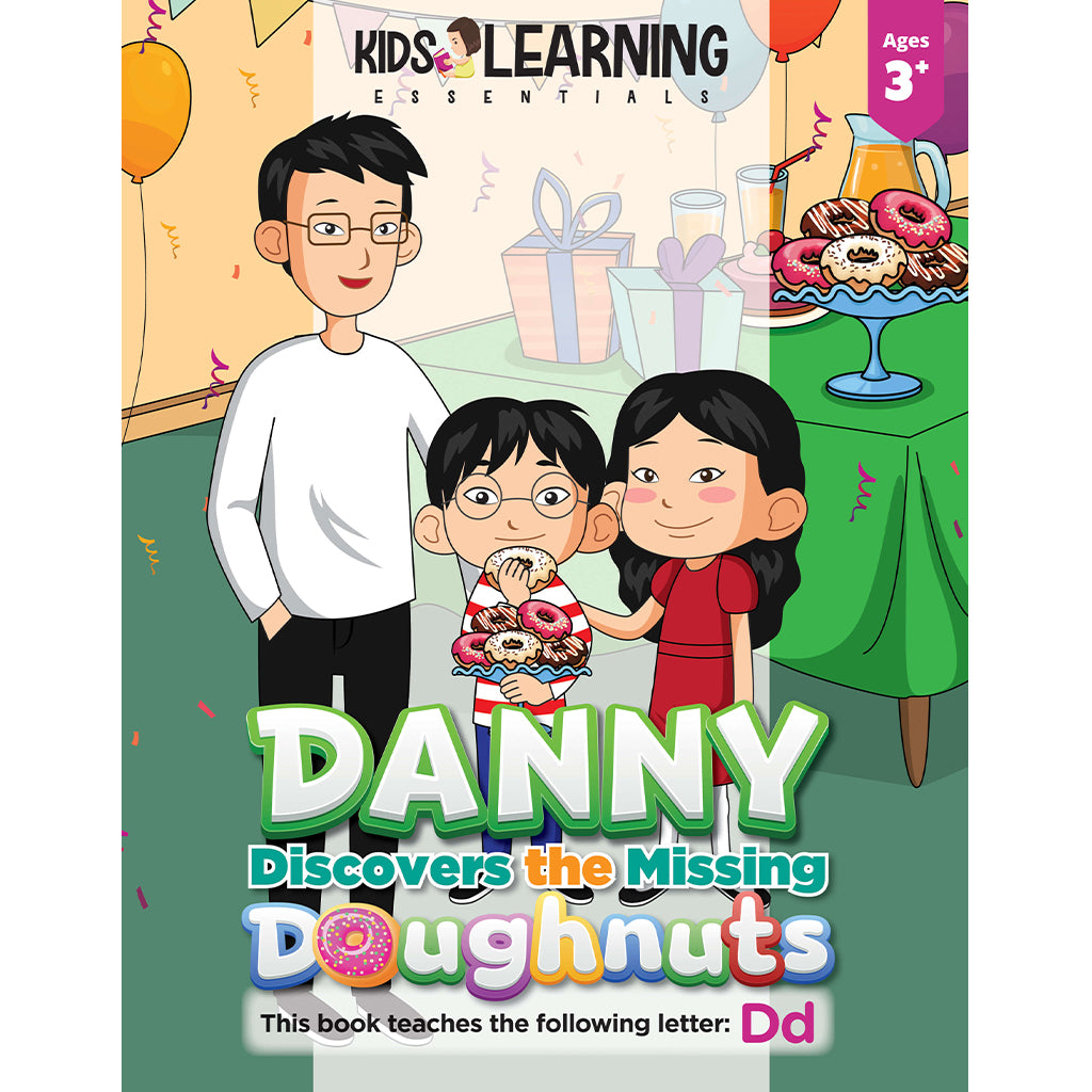Danny Discovers The Missing Doughnuts Story + Workbook