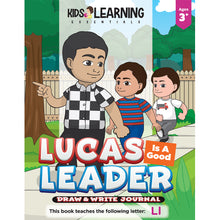 Load image into Gallery viewer, Lucas Is A Good Leader Draw &amp; Write Journal