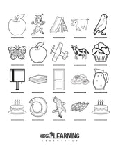 Load image into Gallery viewer, Toddler Coloring Book Vol. 1 - Digital Edition