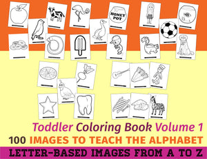 Toddler Coloring Book Vol. 1