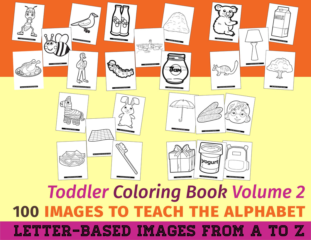 Toddler Coloring Book Vol. 2