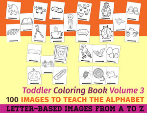 Toddler Coloring Book Vol. 3