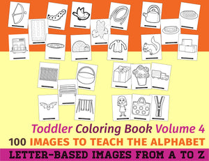 Toddler Coloring Book Vol. 4