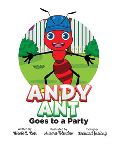 Andy Ant Goes To A Party Story + Workbook