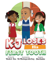 Load image into Gallery viewer, KJ Loses His First Tooth Story + Workbook