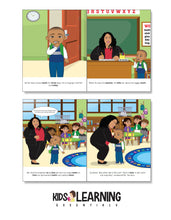 Load image into Gallery viewer, KJ Loses His First Tooth Story + Workbook