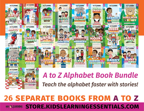 Preschool Alphabet Book Digital Bundle
