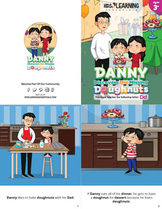 Danny Discovers The Missing Doughnuts Story + Workbook