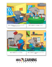 Load image into Gallery viewer, Eddie The Elephant Does Excellent Things Story + Workbook