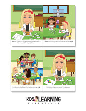 Load image into Gallery viewer, Kala&#39;s First Day Of Kindergarten Story + Workbook