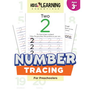 Number Tracing For Preschoolers