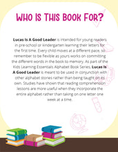 Load image into Gallery viewer, Lucas Is A Good Leader Story + Workbook