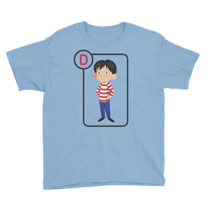 D Is For Danny Short Sleeve Kids T-Shirt