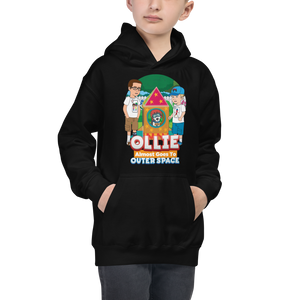 Ollie Almost Goes To Outer Space Kids Hoodie