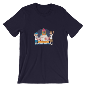 Ollie Almost Goes To Outer Space Short-Sleeve Unisex Adult T-Shirt (Design 3)