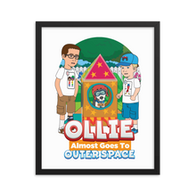 Load image into Gallery viewer, Ollie Almost Goes To Outer Space Framed Poster