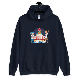 Ollie Almost Goes To Outer Space Adult Unisex Hoodie (Design 3)