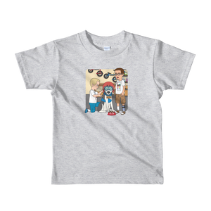 Ollie Almost Goes To Outer Space Short-Sleeve Kids T-Shirt (Design 6)