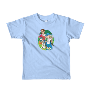 Ollie Almost Goes To Outer Space Short-Sleeve Kids T-Shirt (Design 5)