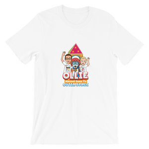 Ollie Almost Goes To Outer Space Short-Sleeve Unisex Adult T-Shirt (Design 2)