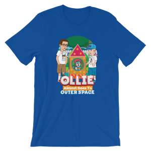 Ollie Almost Goes To Outer Space Short-Sleeve Unisex Adult T-Shirt (Design 7)