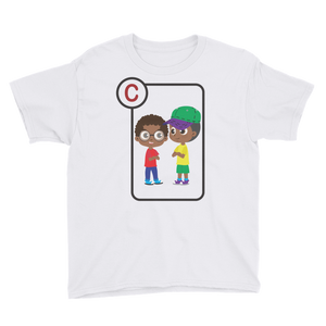 C Is For Chris & Chuck Short Sleeve Kids T-Shirt