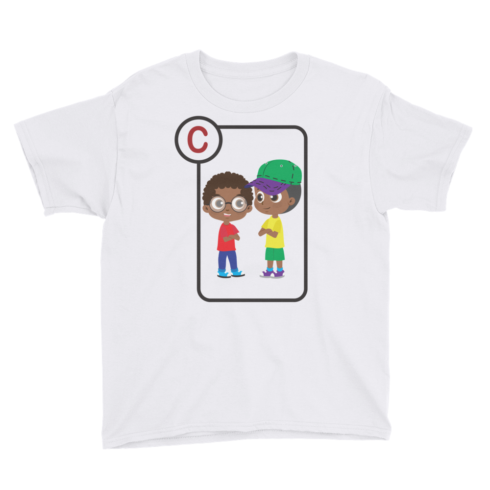 C Is For Chris & Chuck Short Sleeve Kids T-Shirt