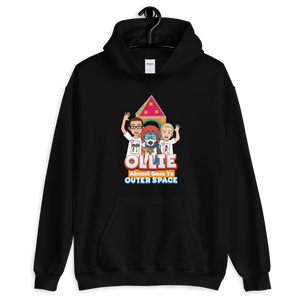 Ollie Almost Goes To Outer Space Adult Unisex Hoodie (Design 2)