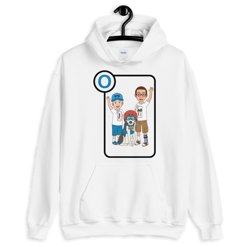 Ollie Almost Goes To Outer Space Adult Unisex Hoodie (Design 1)