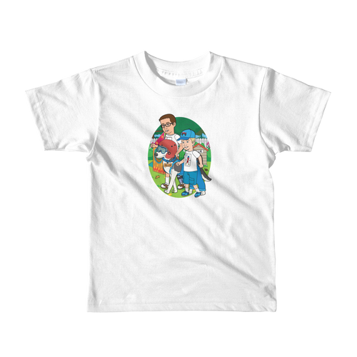 Ollie Almost Goes To Outer Space Short-Sleeve Kids T-Shirt (Design 5)