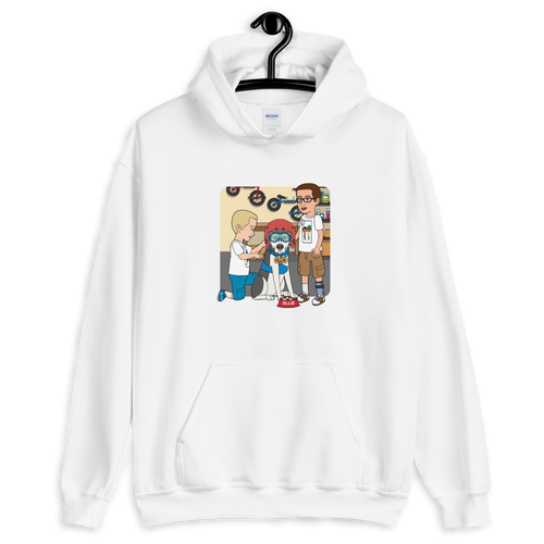 Ollie Almost Goes To Outer Space Adult Unisex Hoodie (Design 6)