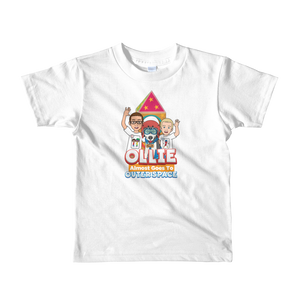 Ollie Almost Goes To Outer Space Short-Sleeve Kids T-Shirt (Design 2)